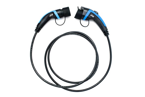 Mode 3 EV Type 2 charging cable 10M 11KW - Braumers