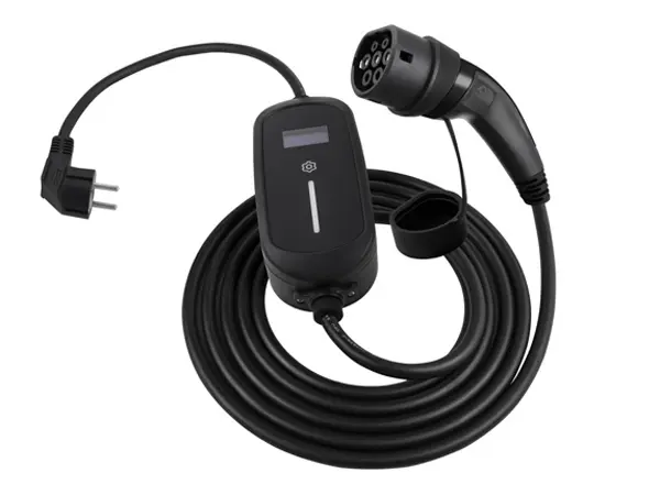 10A Type 2 Portable EV Mode 2 Charger for Electric Vehicle