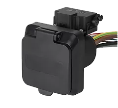 AC EV Square Charging Socket TYPE2 (IEC 62196-2)