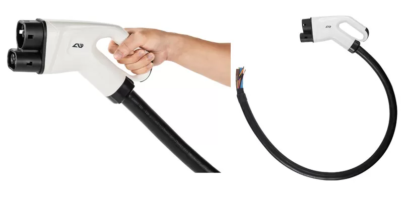 High-power CCS plug manufacturer for DC fast charging stations